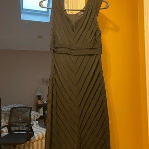 adrianna papell  black dress